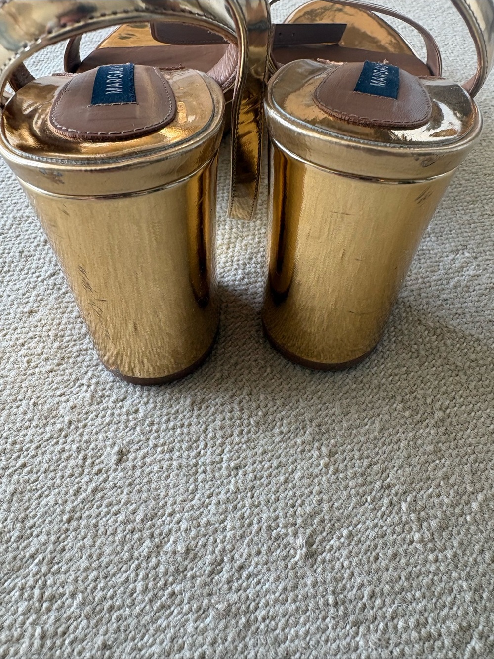 Margaux “The Stella” Gold Platform Heel, 37.5 - Picture 5 of 9